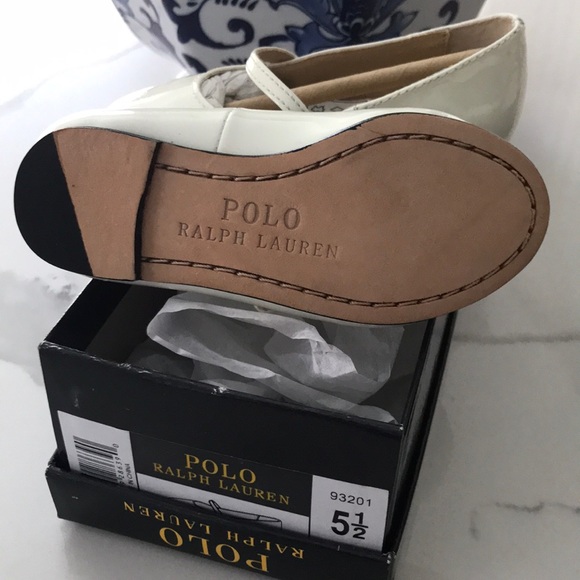 BNIB Polo Ralph Lauren Alyssa Toddler Mary Janes - Picture 4 of 5